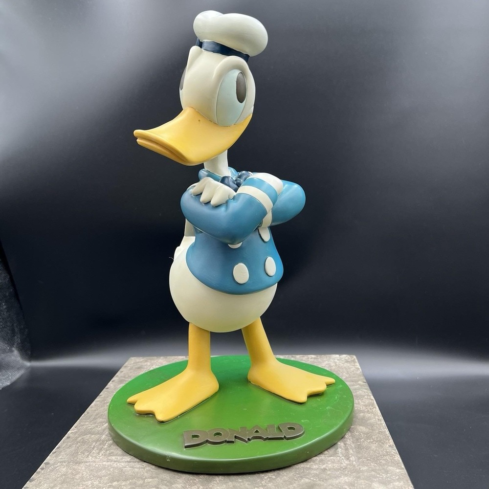 Vintage Disney DONALD DUCK Big Fig Figurine 12.5" Classic Sailor DISNEY DIRECT - Picture 2 of 15